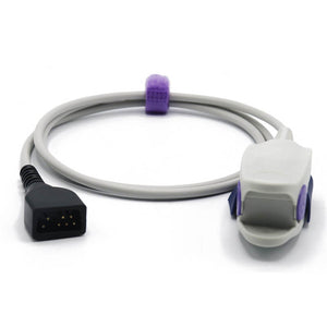 Compatible for Nonin 8000AA Spo2 Sensor Finger Clip 3.2 ft 7 Pins Connector