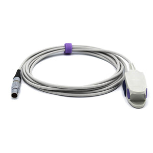Compatible for Mindray 5 pins SpO2 Sensor Adult Clip 9.8 ft Connector