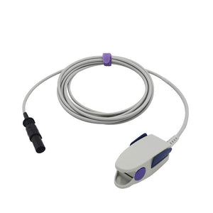 Compatible for Novametrix Reusable Spo2 Sensor Adult Finger Clip 8776-00 9.8 ft 7 Pins Connector - sinokmed
