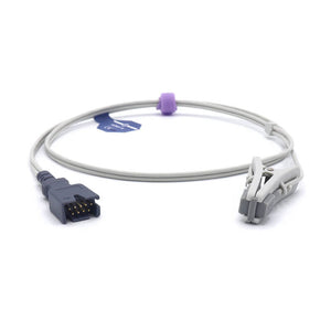 Compatible Masimo Veterinary Spo2 Lingual Sensor Vet Ear Tongue 3.2 ft 9 Pins Connector