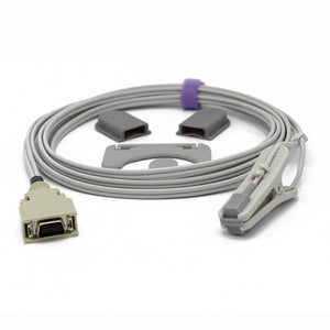 Compatible for Masimo Veterinary Spo2 Sensor Animal Ear Tongue Clip 9.8 ft 14 Pins Connector