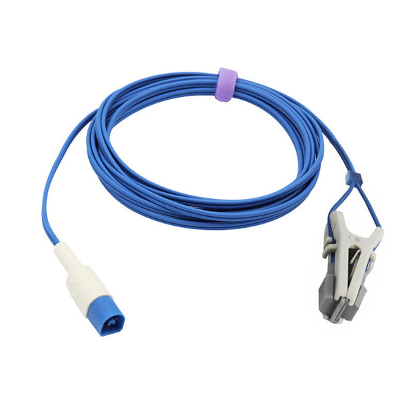 Compatible Philips Veterinary Spo2 Sensor Animal Ear Tongue Clip 9.8 f ...