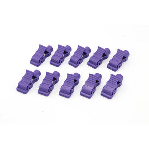 Multi-function  ECG/EKG Banana to Tab Adapters - 989803166031 Purple Package of 10 - sinokmed