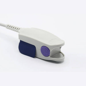Compatible Mindray Datascope Spo2 Sensor Finger Clip 3.2 ft 9 Pins Connector - sinokmed