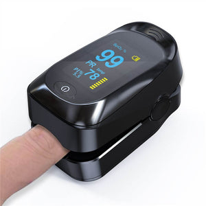 finger pulse oximeter OLED screen display blood oxygen fingertip oximeter devices